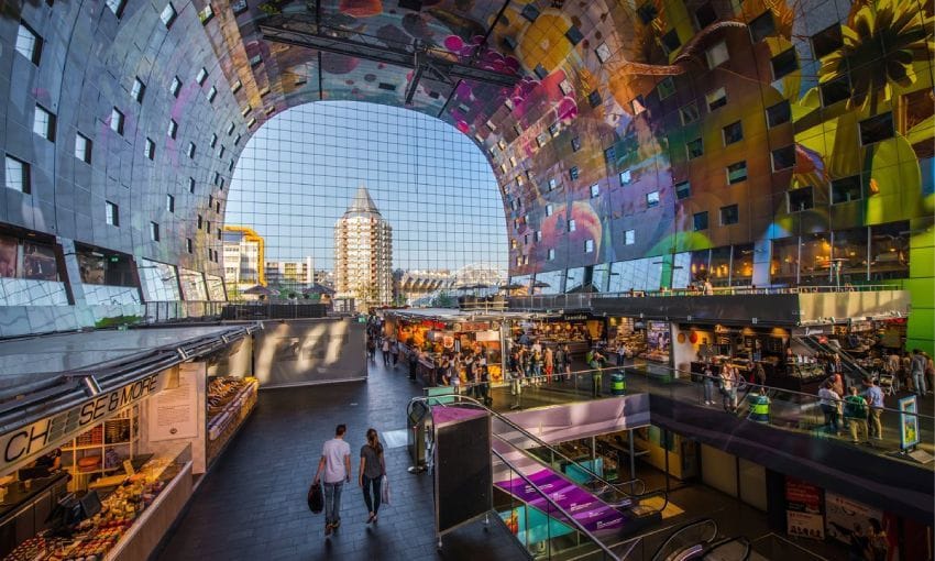 markthal el mercado mas impactante de rotterdam