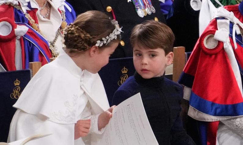 princesa charlotte y pr ncipe louis