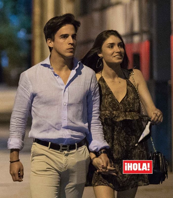 Gonzalo Caballero y su novia Julieta Hernández