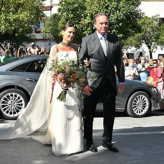 Bertín Osborne en la boda de su hija Claudia