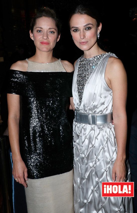 Keira Knightley y Marion Cotillard 