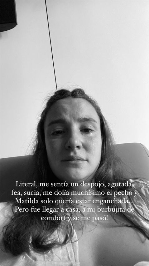 Marta Pombo cuenta detalles de su parto