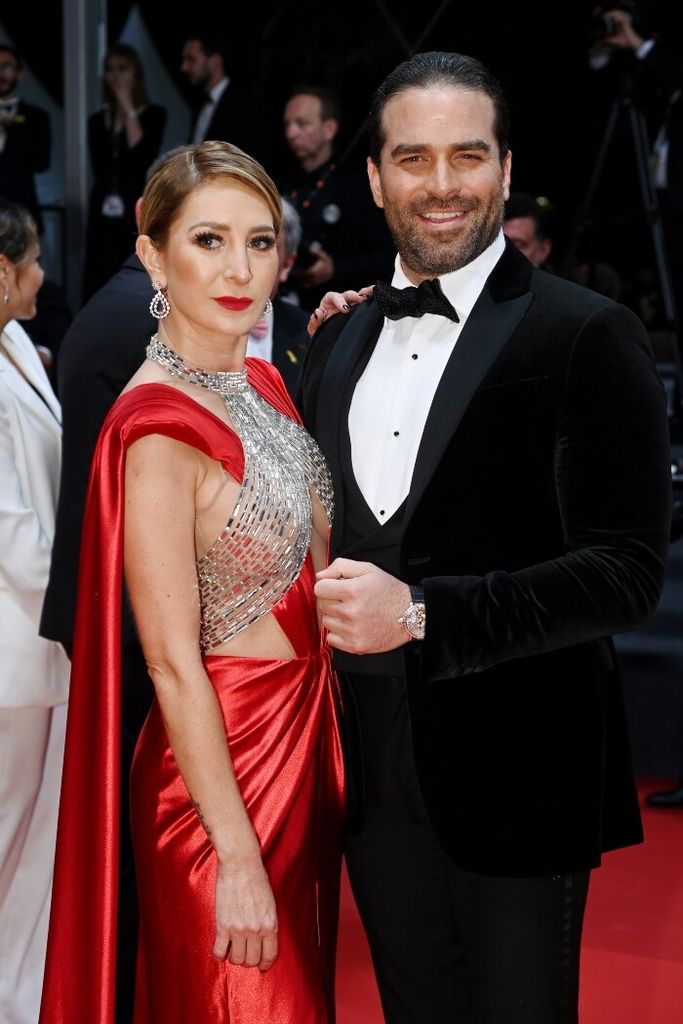 Geraldine Bazán y Alejandro Nones en Cannes