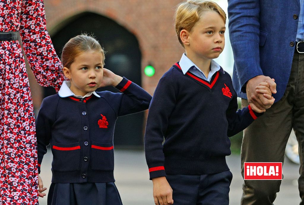 George y Charlotte de Cambridge