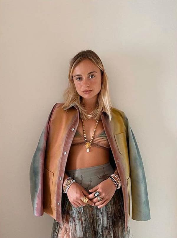 Lady Amelia Windsor con look de Dior 