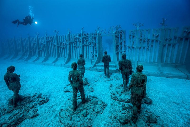 museo submarino lanzarote Jason_deCaires_Taylor_sculpture