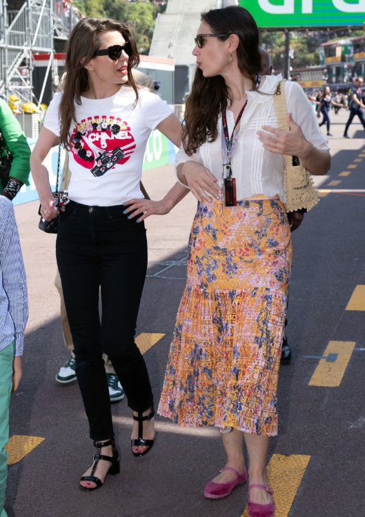 Tatiana Santo Domingo y Carlota Casiraghi 