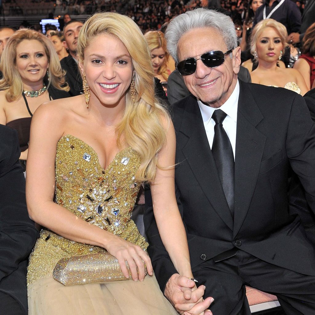 Shakira y su padre