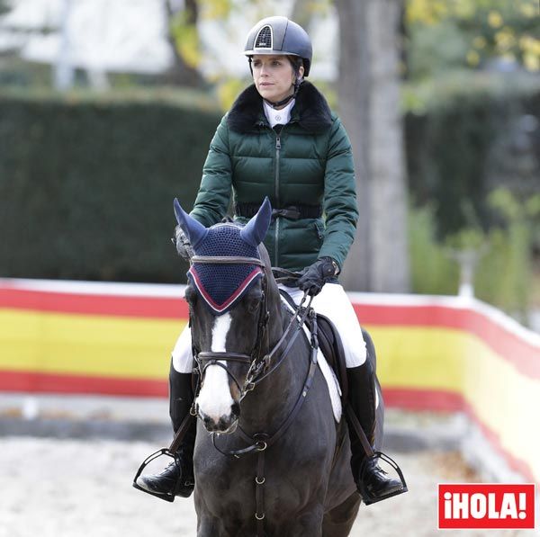 Margarita compitió en este torneo a pesar de que aún tiene que llevar la férula para caminar dada la lesión que tiene en la pierna izquierda
