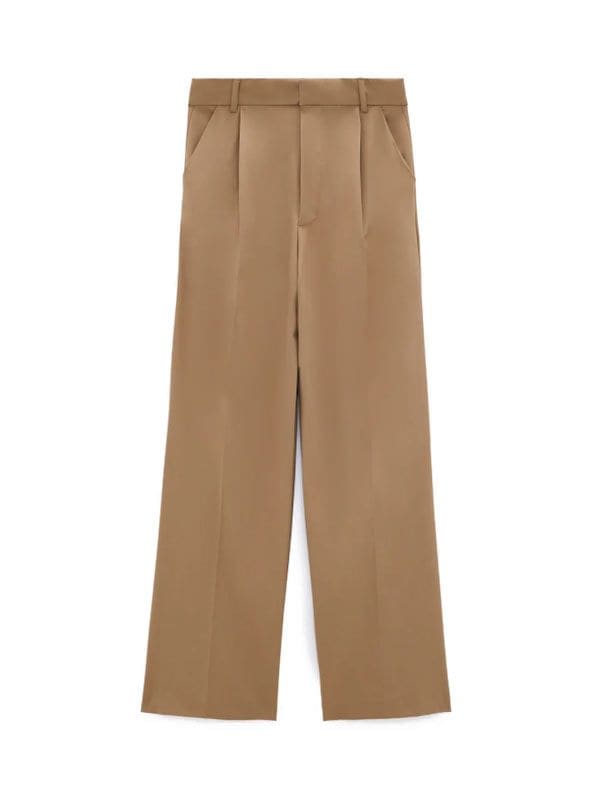 pantalon camel zara