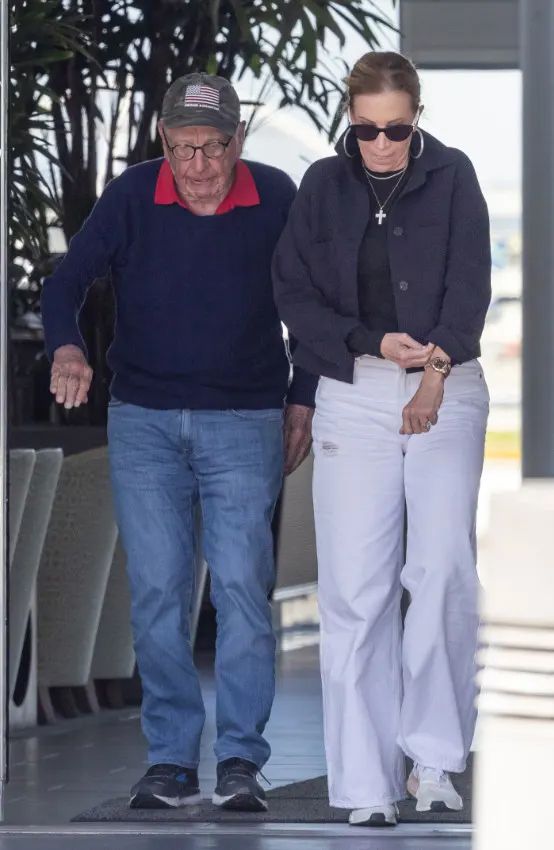 Rupert Murdoch con su pareja Elena Zhukova