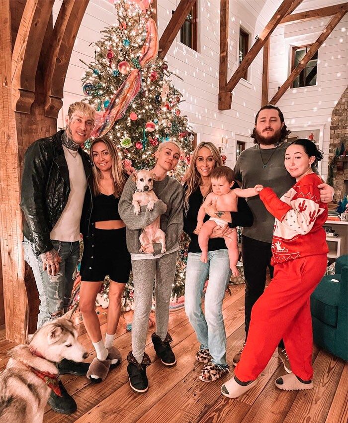 Miley Cyrus y su familia