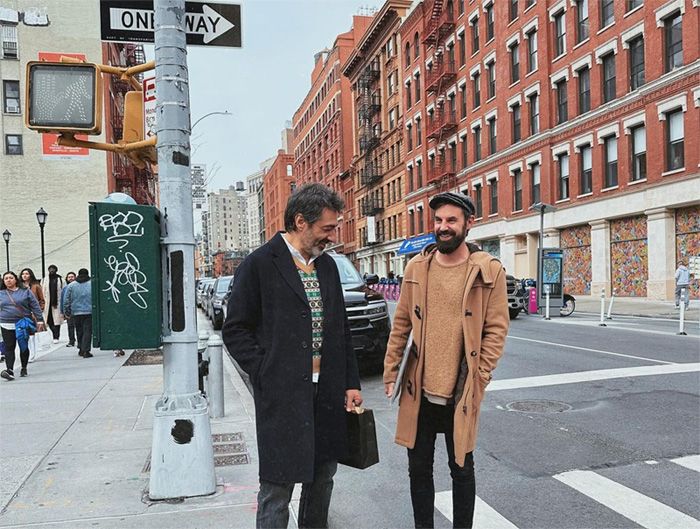 Juan del Val y Josué Collado en Nueva York