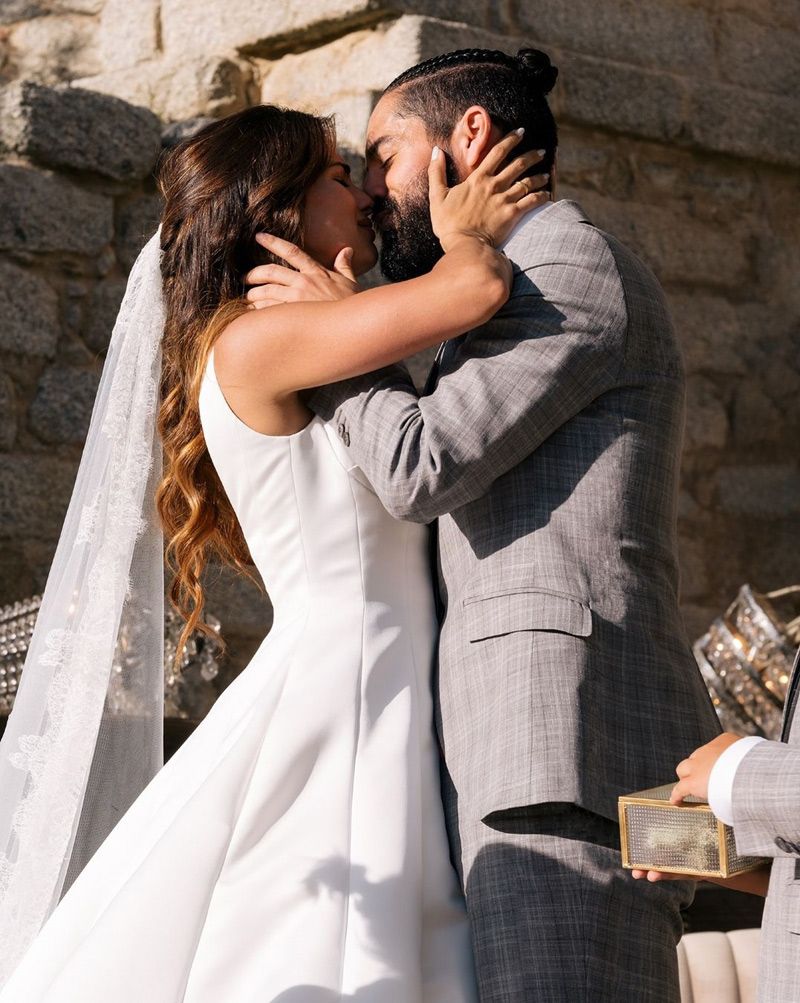 El vestido de novia de Sara Sálamo