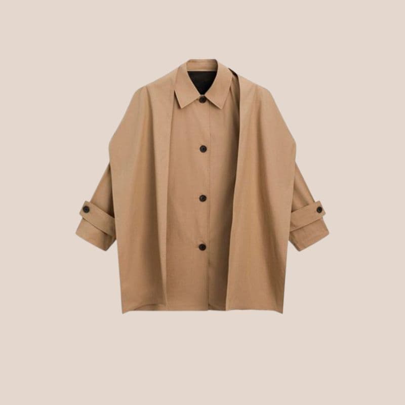 Gabardina beige de Massimo Dutti