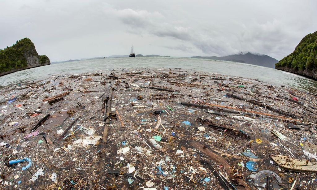 Aunque mucha gente aún no lo sabe, existe en el océano una isla creciente de basura