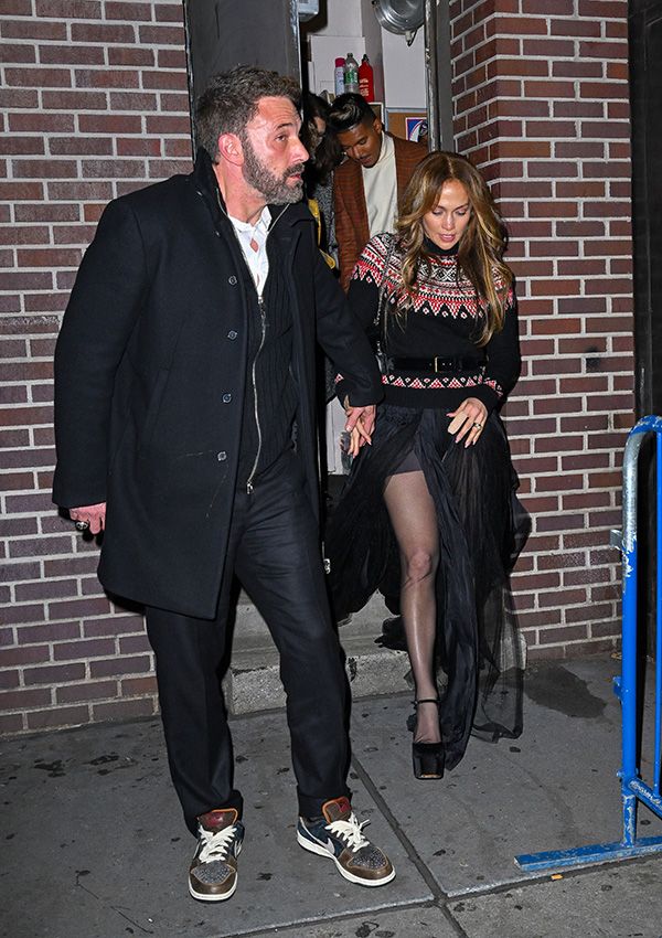 Ben Affleck y Jennifer Lopez en Nueva York