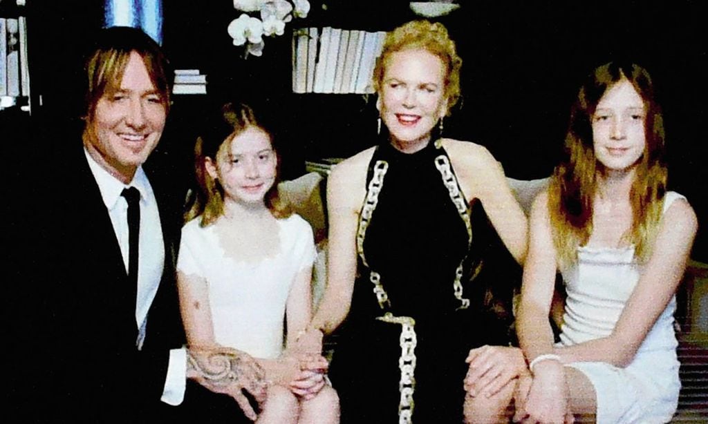 Nicole Kidman y su familia