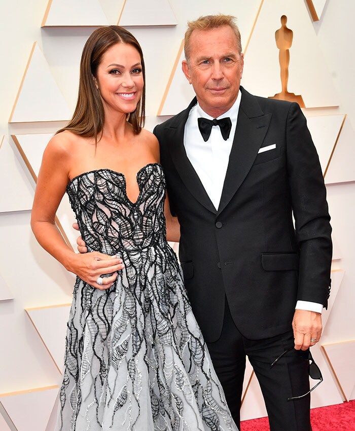 Kevin Costner y Christine Baumgartner 