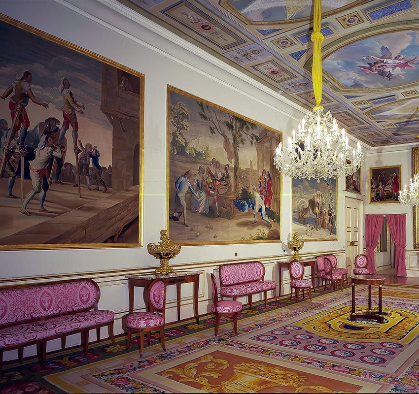 palacio real el pardo salon goya