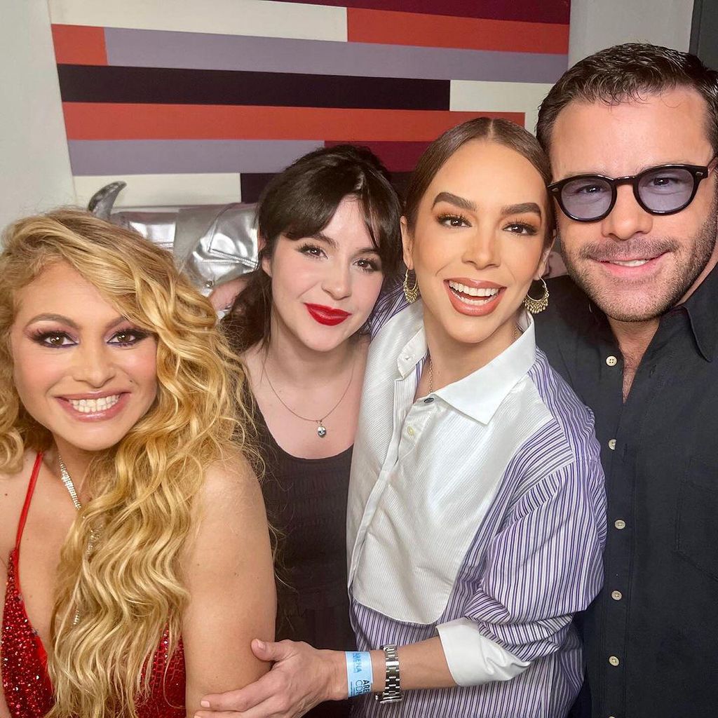 Paulina Rubio, Ana Pau Capetillo, Biby Gaytán y Eduardo Capetillo