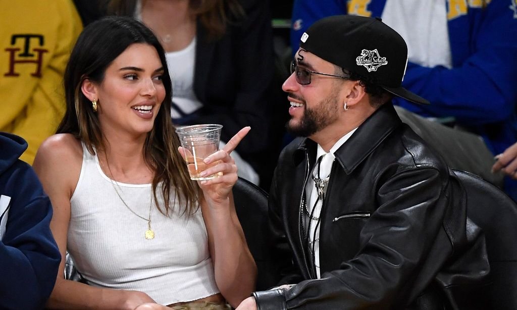 Celebrities At The Los Angeles Lakers Game