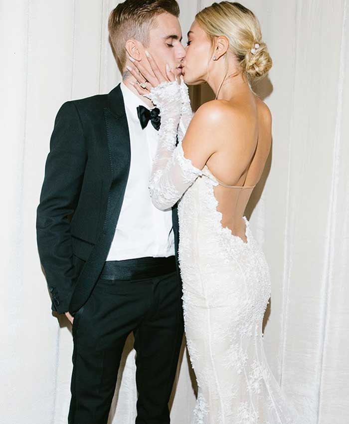 Justin Bieber en su boda