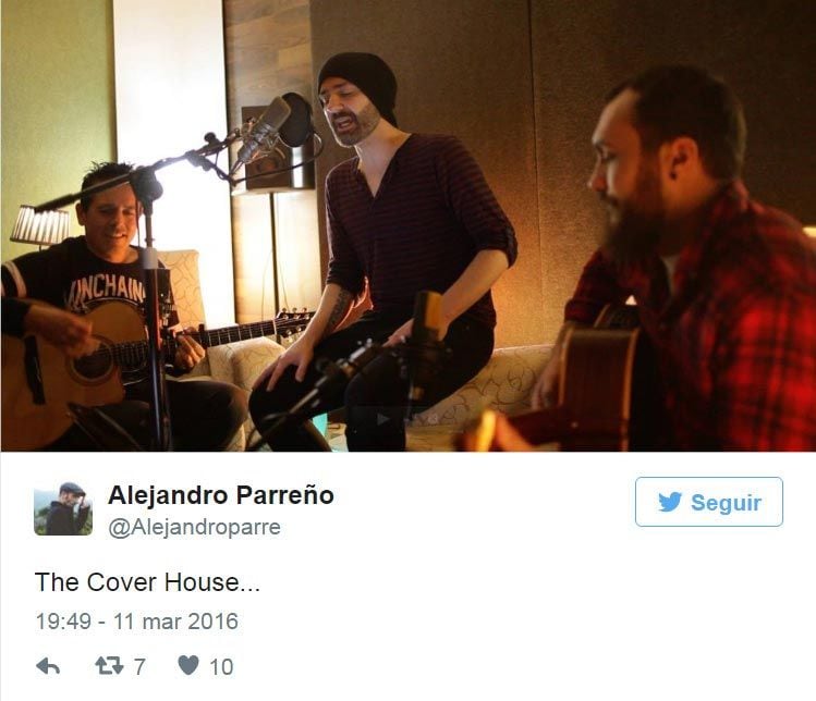 El cantante hace conciertos ahora con el conjunto Cover House, con el que canta versiones de temas de conjuntos reconocidos
