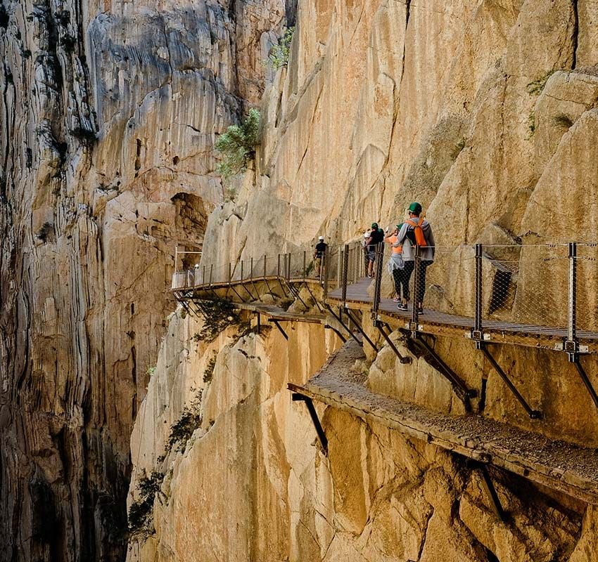 Guía para hacer el Caminito del Rey, Málaga