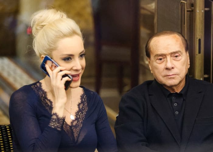 Silvio Berlusconi y su novia Marta Fascina