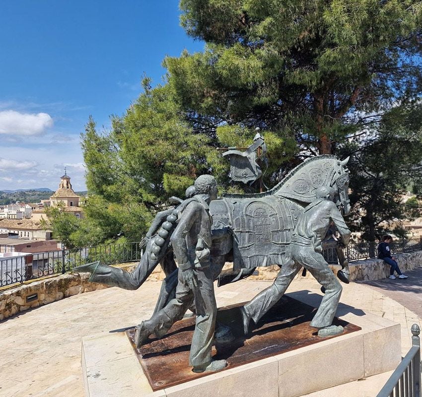 Monumento a los Caballos del Vino, Caravaca de la Cruz, Murcia