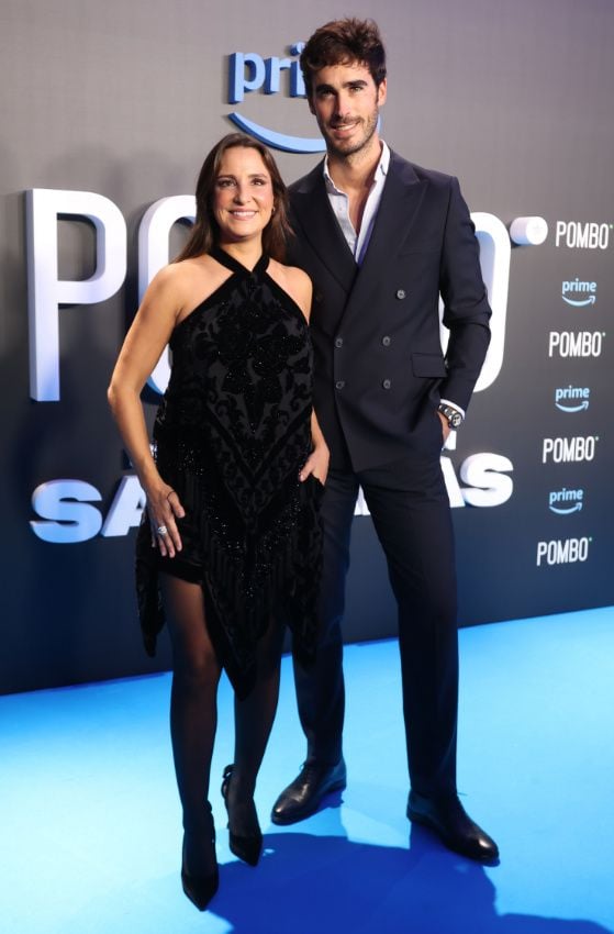 Marta Pombo y su marido