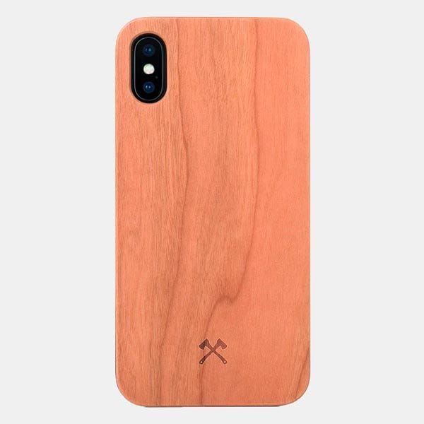 iphone funda madera