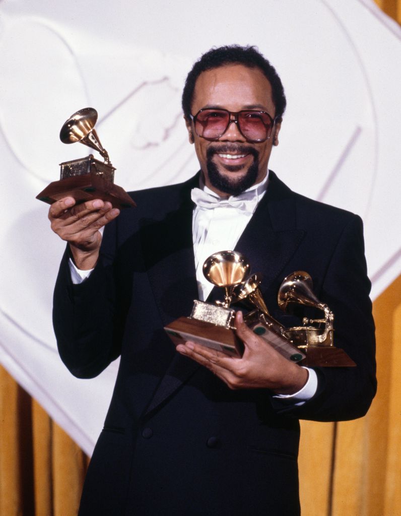 Quincy Jones ganó un total de 28 premios Grammy a lo largo de su carrera