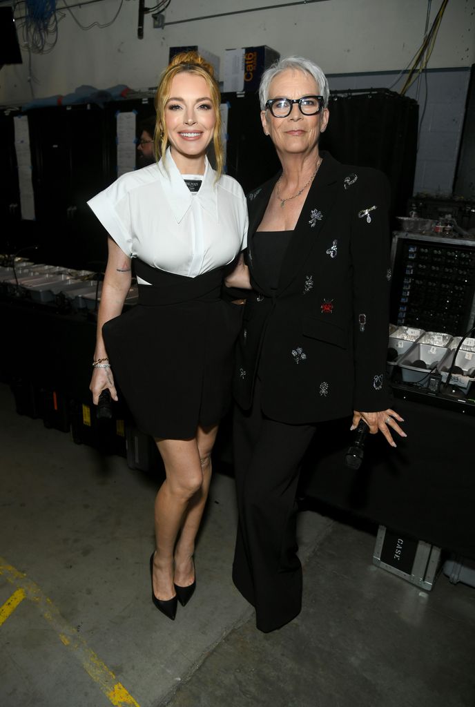 Lindsay Lohan y Jamie Lee Curtis