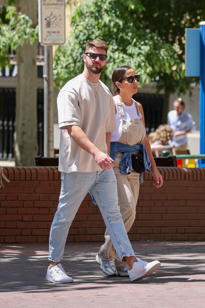 Anabel Pantoja and David RodrÃ­guez in Madrid. May 11 2024