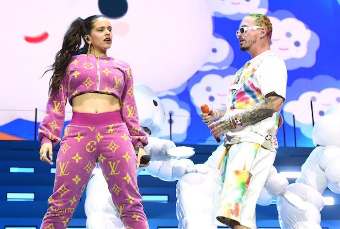 Rosalía y J. Balvin