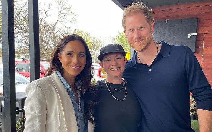 Meghan Markle y el príncipe Harry 