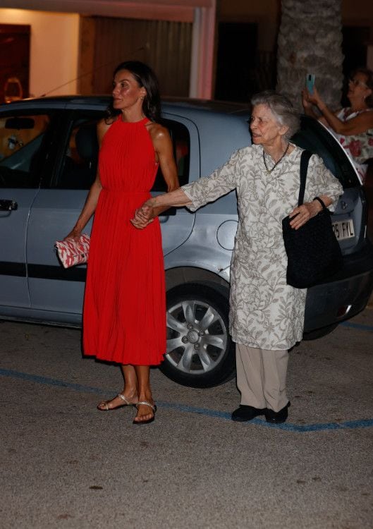 Doña Letizia con la princesa Irene