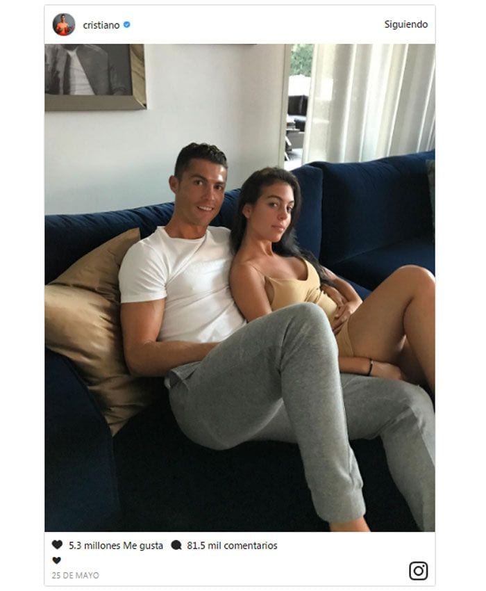 Cristiano Ronaldo y Georgina Rodríguez