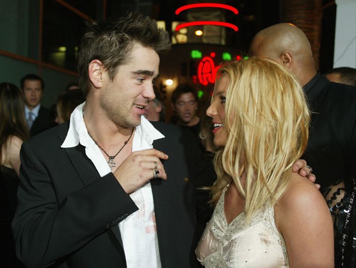 Colin Farrell y Britney Spears salieron pero no acabaron bien