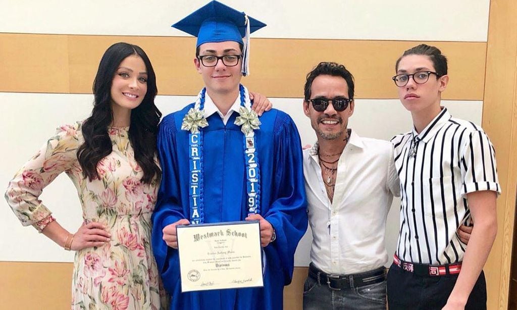 marc anthony y dayanara torres con sus hijos