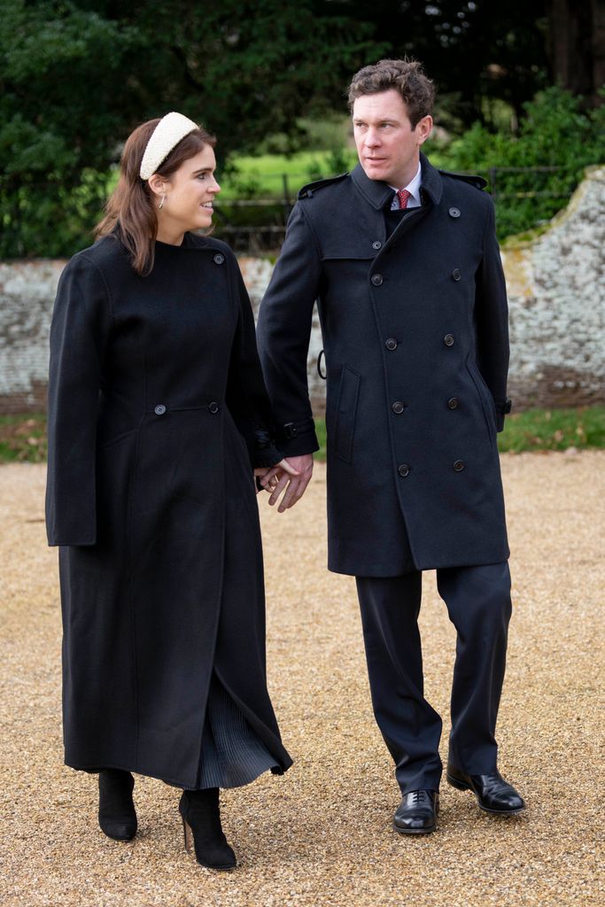 La princesa Eugenia con su marido Jack Brooksbank