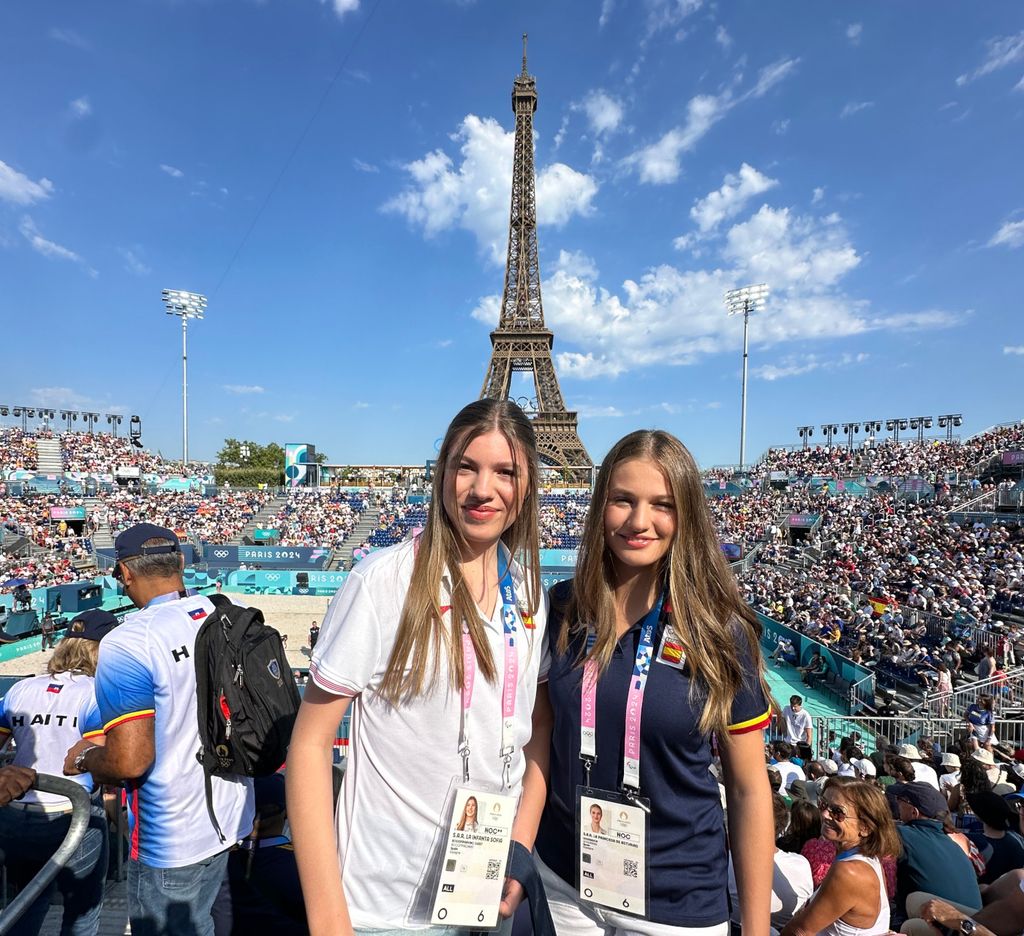 Leonor y Sofía en los Juegos Olímpicos