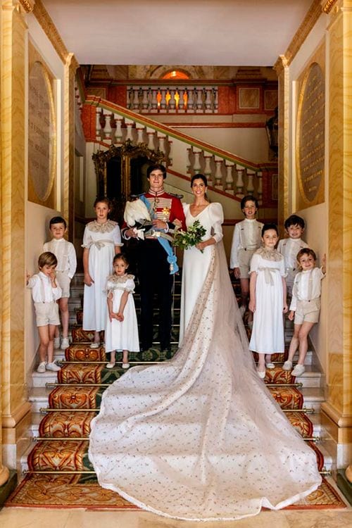 Vestido de novia de Belén Corsini de Navascués