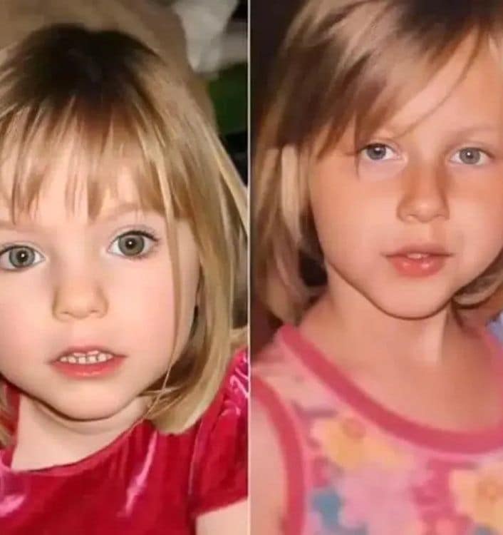 Madeleine McCann y Julia Faustyna 