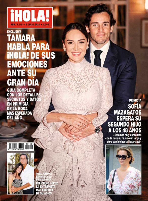 Tamara Falcó e Iñigo Onieva en la portada de ¡HOLA!