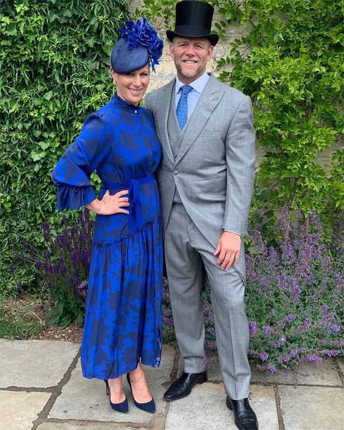 Zara y Mike Tindall