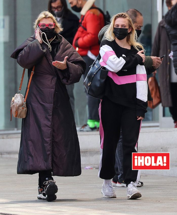 Ainhoa Arteta con su hija Sarah