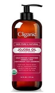 cliganic organic jojoba oil 